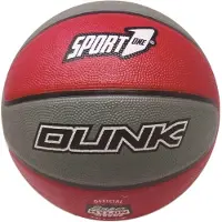 Sport One Dunk basketboll str. 7 svart/orange