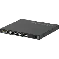 Netgear M4250-26G4XF-PoE+ Managed L3 Switch 24x1G PoE+ 480W 2x1G 4x10G SFP+ Rackmount (GSM4230PX-100EUS)