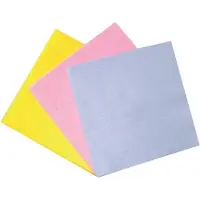 Abena Allrengöringsdukar, PK100, viskos, BxL: 38 x 38 cm, assorterade, 100-pack