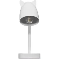Atmosphera tak-/stalinisk lampa OREILLES ROSE, metall, vit