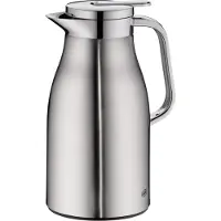 Alfi Skyline, Karaff, 1 l, Krom, Satinstål, Plast, Silikon, Rostfritt stål, Termoplastisk elastomer (TPE), Rund, Plast