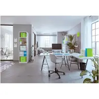 Leitz Wow Desk Cube 5 Lådor 1 Stor Och 4 Små Buc-lådor