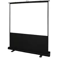 Elite Screens ezCinema Plus 2 Series Premium - Projektionsskärm med golvställ - golvstående - 95 (241.3 cm) - 16:9 - MaxWhite - svart