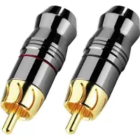 Monacor T-723G RCA-kontakter