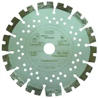 Baier Diamantskiva Ø 185 mm silver