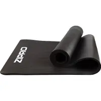 Zipro Träningsmatta 180 cm x 60 cm x 1 cm svart
