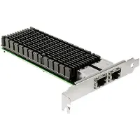 Inter-Tech ST-7214 - Nätverksadapter - PCIe 2.1 x8 - 10Gb Ethernet x 2