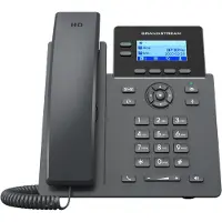 Grandstream Networks Grandstream GRP2602W - VoIP-telefon - IEEE 802.11a/b/g/n/ac (Wi-Fi) - 5-vägs samtalsförmåg - SIP, RTCP, RTP, SRTP, RTCP-XR - 2 linjer