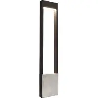 Deko-light Chertan 733045 utomhusstolplampa LED (RGB) 13 W energiklass: G mörkgrå