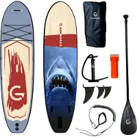 Gorunner Supboard - 320x84 cm - Shark - Blå - - One Size - Leksaker