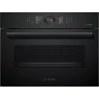 Bosch Serie | 8 accent | line CSG856RC7 - Ugn - med ångfunktion - inbyggd - Wi-Fi - fördjupning - bredd: 56 cm - djup: 55 cm - höjd: 45 cm - med självrengöring - Klass A+ - kolsvart