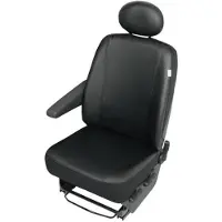 HP Autozubehör 22811 VS1 Stolklädsel 1 st Konstläder Svart Förarsäte