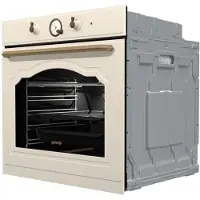 Gorenje Classico BOS67371CLI - Ugn - med ångfunktion - inbyggd - fördjupning - bredd: 56 cm - djup: 55 cm - höjd: 59 cm - med självrengöring - Klass A - beige