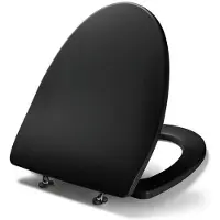 Pressalit Cera+ Seat svart - m/soft close, inkl. D03 fast fäste