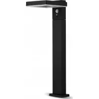 REV LED solgolvlampa Square, svart 2023001400