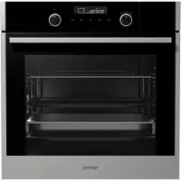 Gorenje Superior BCS747S34X - Ugn - inbyggd - fördjupning - bredd: 56 cm - djup: 55 cm - höjd: 59 cm - med självrengöring - Klass A+ - borstat rostfritt stål