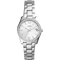 Fossil Analog klocka 'Scarlette' silver