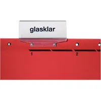 Leitz ALPHA - Hängpärm - för A4 (210 x 297 mm) - röd