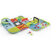 Sport One Crazy Race lek-/skumgolvmatta (120 x 120 cm)