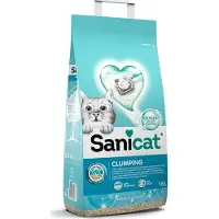 Sanicat Klumpande kattsand Marseille Soap 16 liter