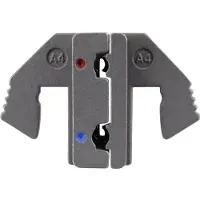Toolcraft PLE-0A4 Krympinsatser Crimpinsats för isolerade plattstickhylsor, vinklade Passar märke: PZ-500