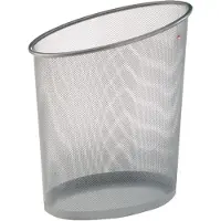Alba Papirkurv Mesh 20 liter silver