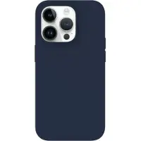 Just Mobile TENC silikonfodral med MagSafe för iPhone 14 Pro - Navy blue