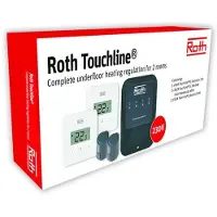 Roth TouchlinePL rumsreglering för 2 rum komplett uppsättning