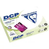 Clairefontaine Återvunnet papper för färgutskrifter dcp green, a4, 160 g, 250 ark
