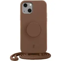 Just Elegance Case JE PopGrip iPhone 13 6.1 brown/brown sugar 30131 ()