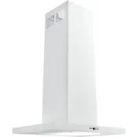 Silverline Beta Ada SL 4117-60 HV - Kåpa - fritt hängande - bredd: 59.6 cm - djup: 46 cm - utsug och återcirkulering (-) - med intern/valfri extern motor - vit