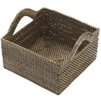 Multi Brödkorg Bastian kvadrat 18x18x9,5 cm nitoflet ljus/mörk (st)
