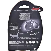 Flexi New Classic Cat Cord Flexikoppel Blå Xs 3m 3m