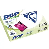 Clairefontaine Återvunnet papper för färgutskrift DCP Green, A3, 100 g, paket med 500 ark