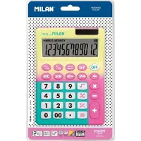 Milan Miniräknare stora knappar sunset pink 151812SNPBL