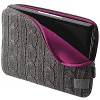 Case Logic 10.2 Netbook Sleeve - Cable Knit - Fodral för bärbar dator - 10.2 - tannin