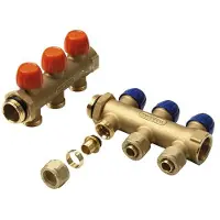 Wavin Tigris fördelarrörssats 1 3-vägs inkl. 20x2,0 mm Pex kopplingssats
