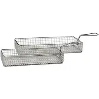 Multi Serveringskorg Mini för fritering 21,5x10,5x3,5 cm rostfritt stål, 6 st/fp
