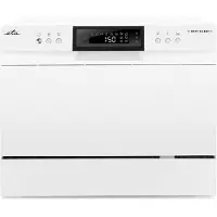 Eta ETA138490000F - Diskmaskin - bredd: 55 cm - djup: 52.5 cm - höjd: 43.8 cm - vit