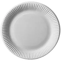 Papstar papperstallrik pure, rund, 230 mm, vit, 25 delar tillverkade av 100% nyfiberkartong, livsmedelssäkra, komposterbara - 1 st (81202)
