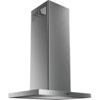Silverline Beta Ada SL 4117-60 RF - Kåpa - fritt hängande - bredd: 59.6 cm - djup: 46 cm - utsug och återcirkulering (-) - med intern/valfri extern motor - stål