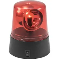 Eurolite LED mini-polisljus röd USB/batteri (50603662)