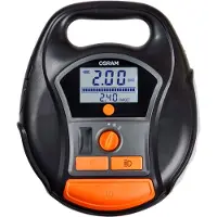 Osram Automotive OTIR6000 Kompressor TYREinflate 6000 5.5 bar Automatisk avstängning, Digital display, med arbetslampa, med Powerbank-funktion, 12V/230V