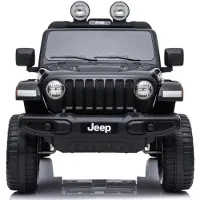 Leggodt Jeep Wrangler Rubicon 12V elbil, svart