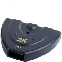 Gembird Cablexpert DSW-HDMI-35 - Video-/ljudomkopplare - 3 x HDMI - skrivbordsmodell