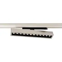 Deko-light Alnitak högvolts skensystemlampa LED inbyggd 34 W EEK: E (A - G) LED (RGB) silver