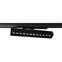 Deko-light Alnitak högvolt skensystemlampa LED infälld 34 W energiklass: E (A - G) LED (RGB) svart