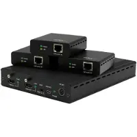 StarTech.com 3-portars Hdbaset-förlängningssats Upp Till 4k