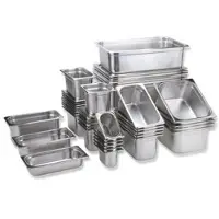 Multi Kantine GN 1/6 1 l rostfritt stål 17,5x16x6,5 cm 6 st/fp