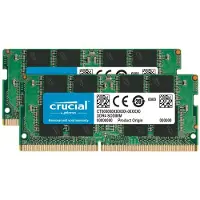 Crucial - DDR4 - sats - 32 GB: 2 x 16 GB - SO DIMM 260-pin - 3200 MHz / PC4-25600 - CL22 - 1.2 V - ej buffrad - icke ECC